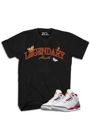 Air Jordan 3 "Legendary" Tee Cardinal Red