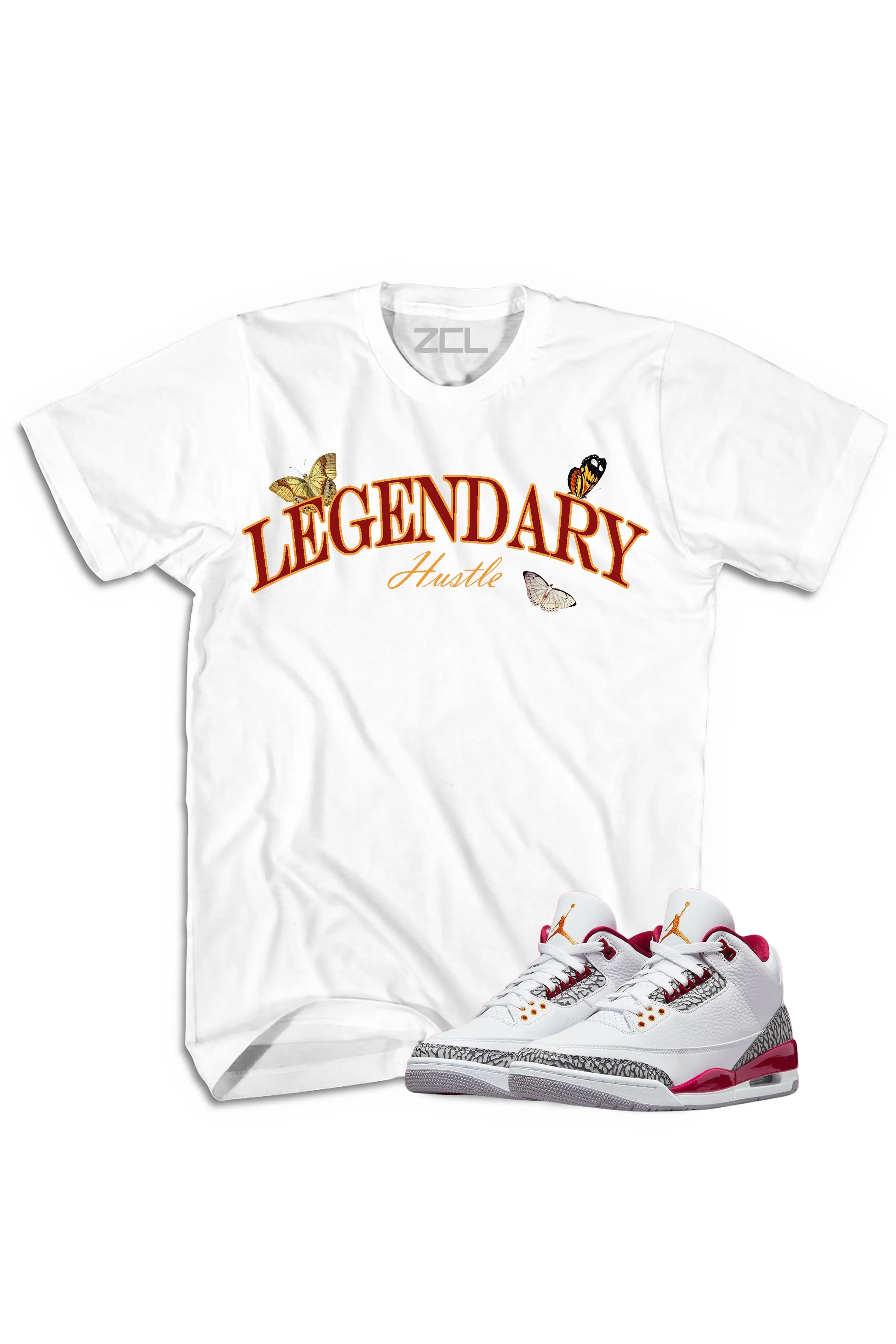 Air Jordan 3 "Legendary" Tee Cardinal Red