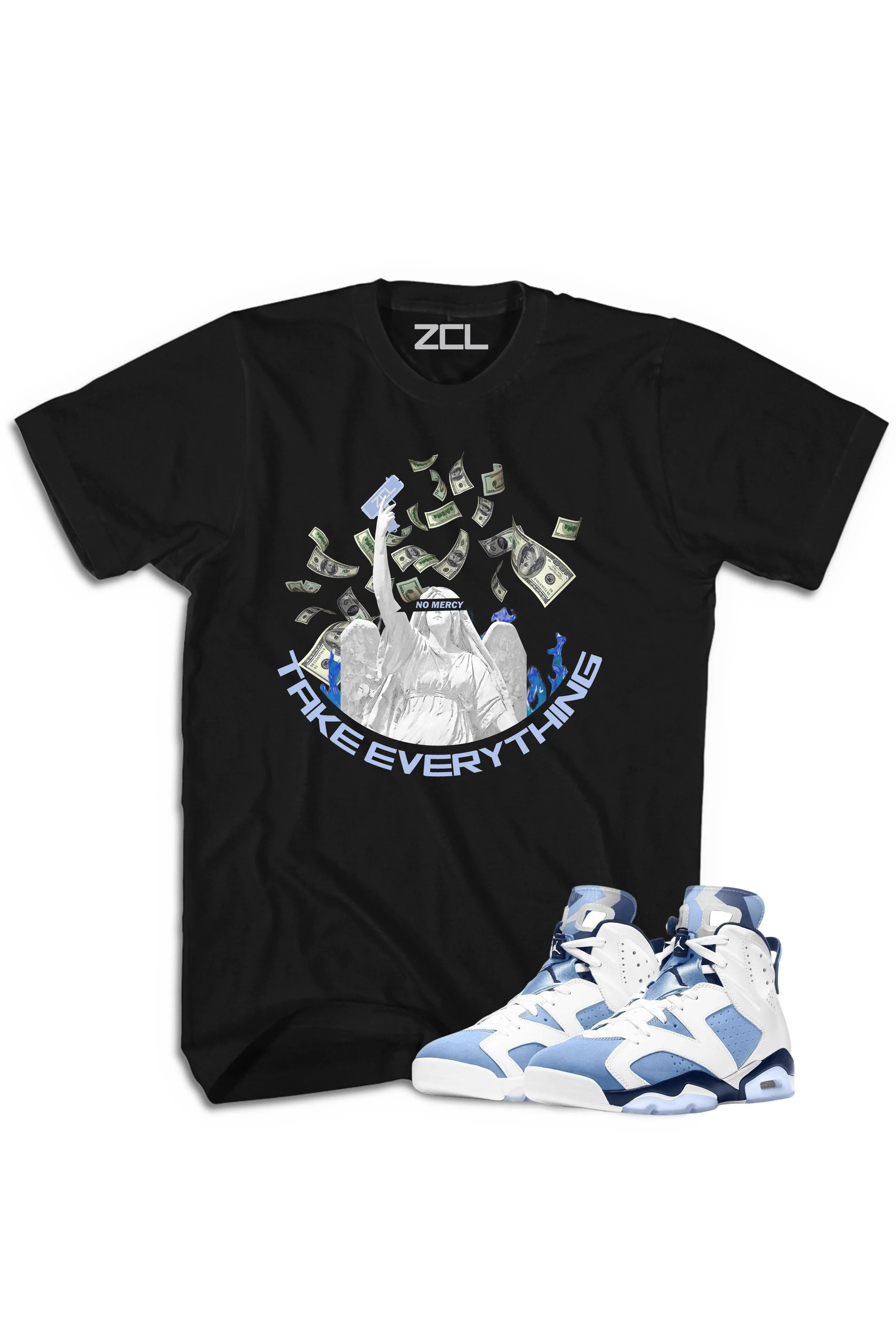 Air Jordan 6 "Take Everything" Tee UNC White