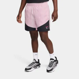 Air Woven Track Mens Shorts (Pink/Black)