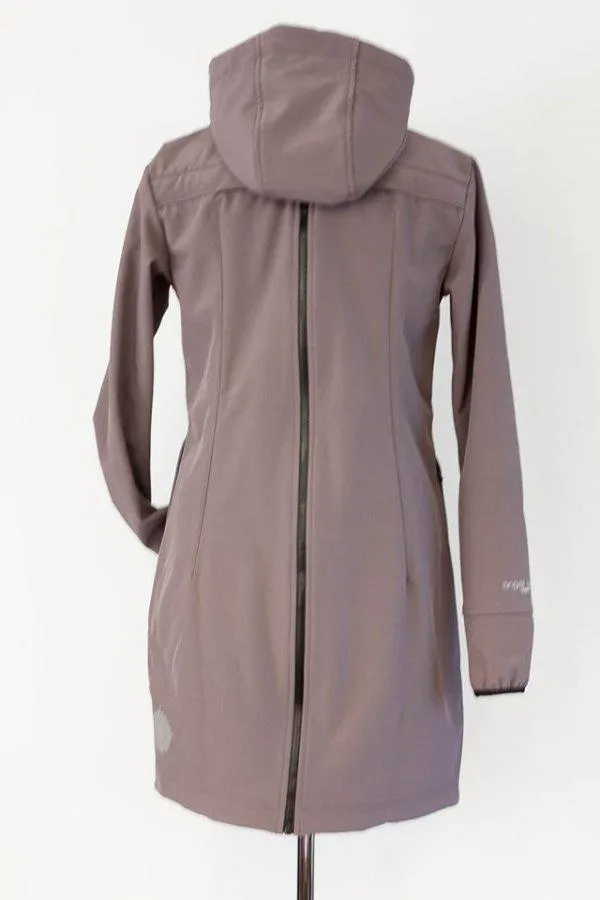 Angel Wings Softshell Coat Grey