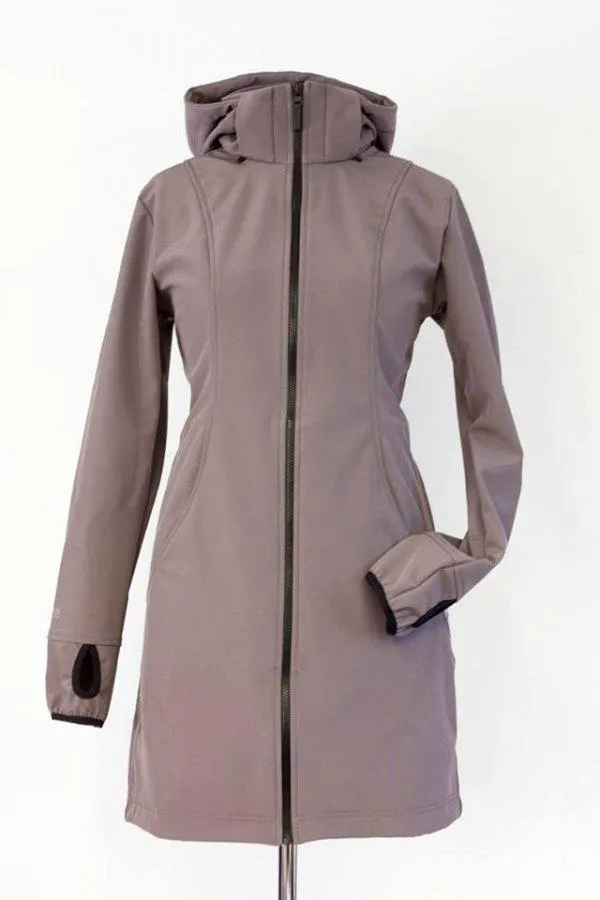 Angel Wings Softshell Coat Grey