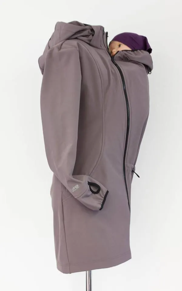 Angel Wings Softshell Coat Grey