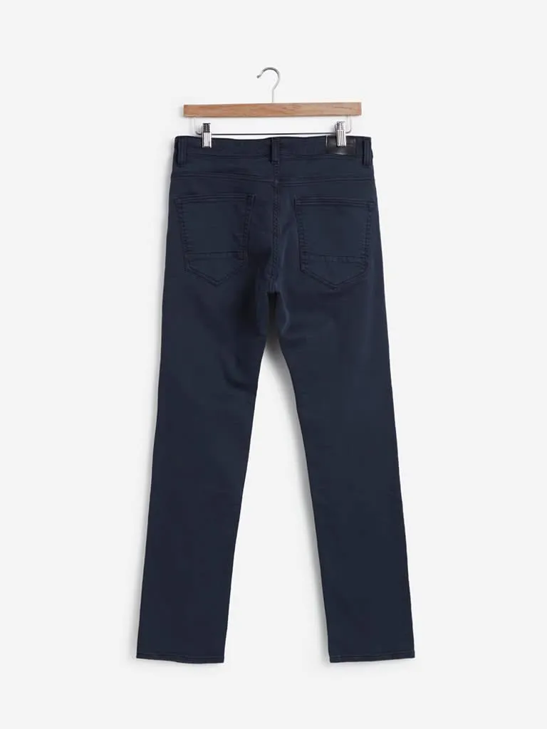 Ascot Dark Blue Relaxed Fit Jeans