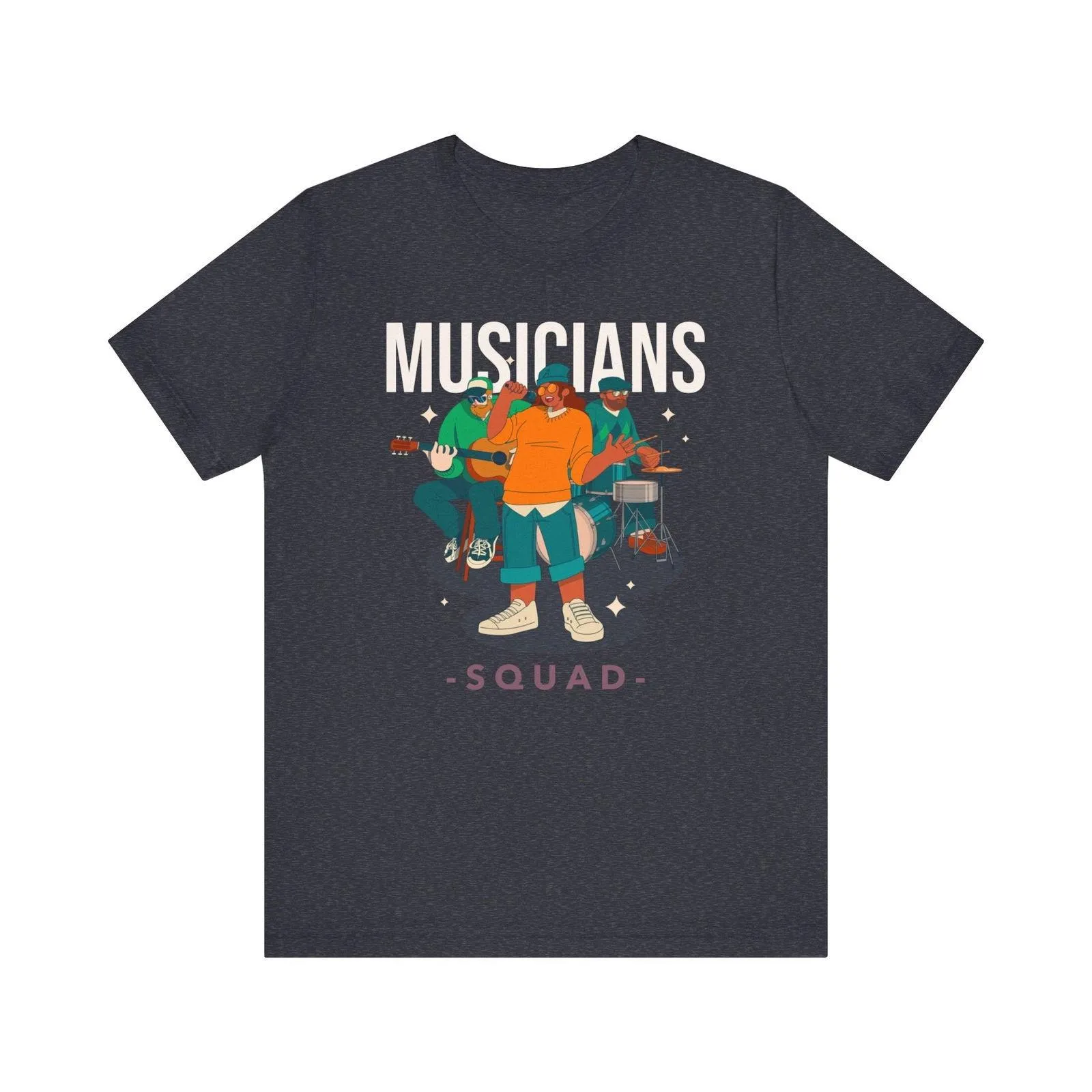 Band Musicians Squad T Shirt