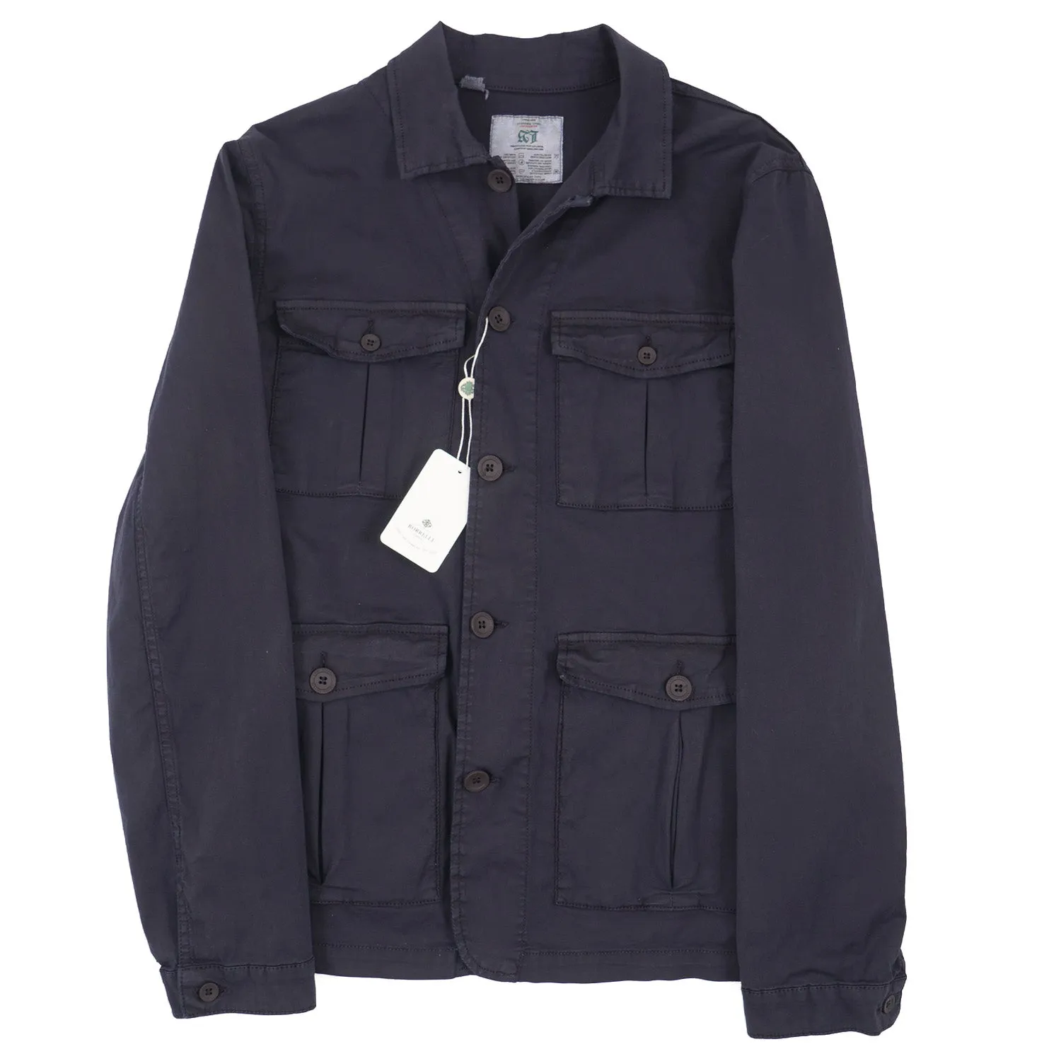 Borrelli Lightweight Unlined Cotton Field Jacket