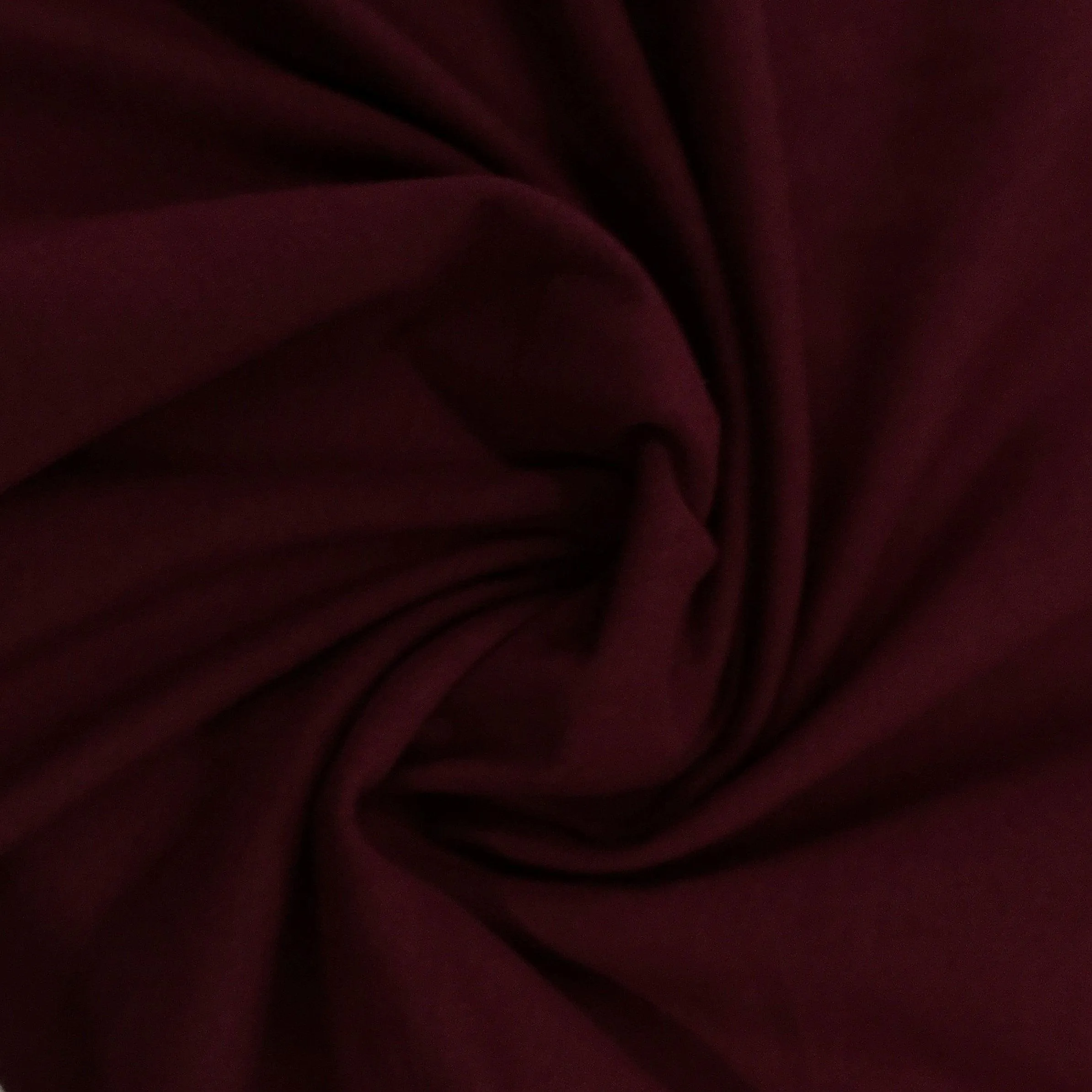 Burgundy Cotton/Spandex Jersey Fabric - 200 GSM