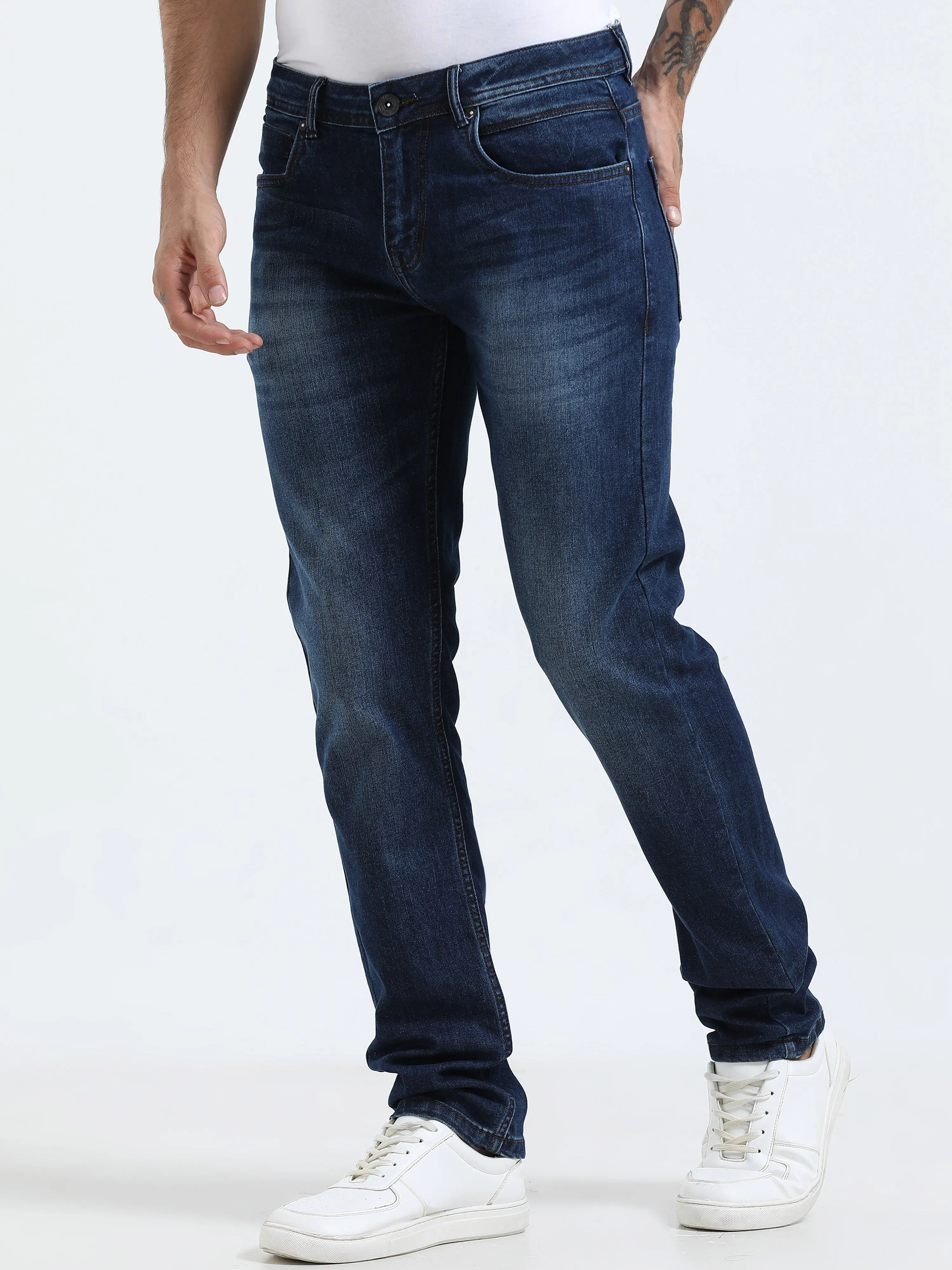 Cascade - Slim Fit Jeans - Blue