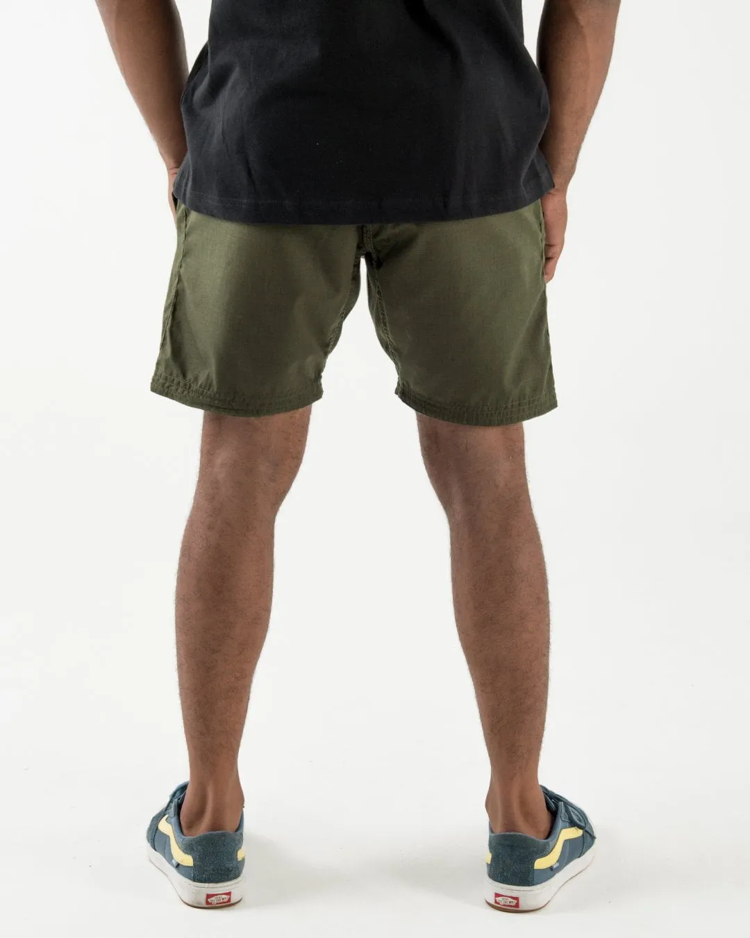 Casual Gi Shorts - Military Green