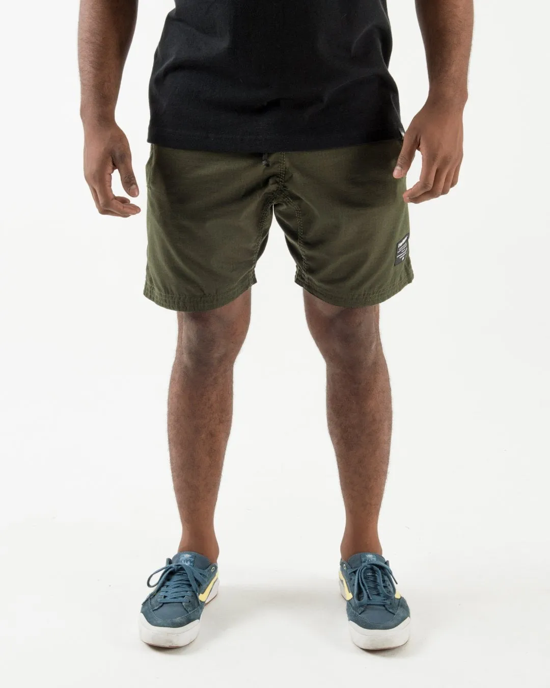 Casual Gi Shorts - Military Green