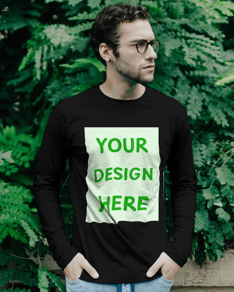 Customizable Full Sleeve T Shirt