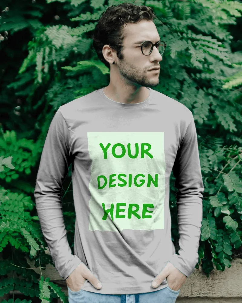 Customizable Full Sleeve T Shirt