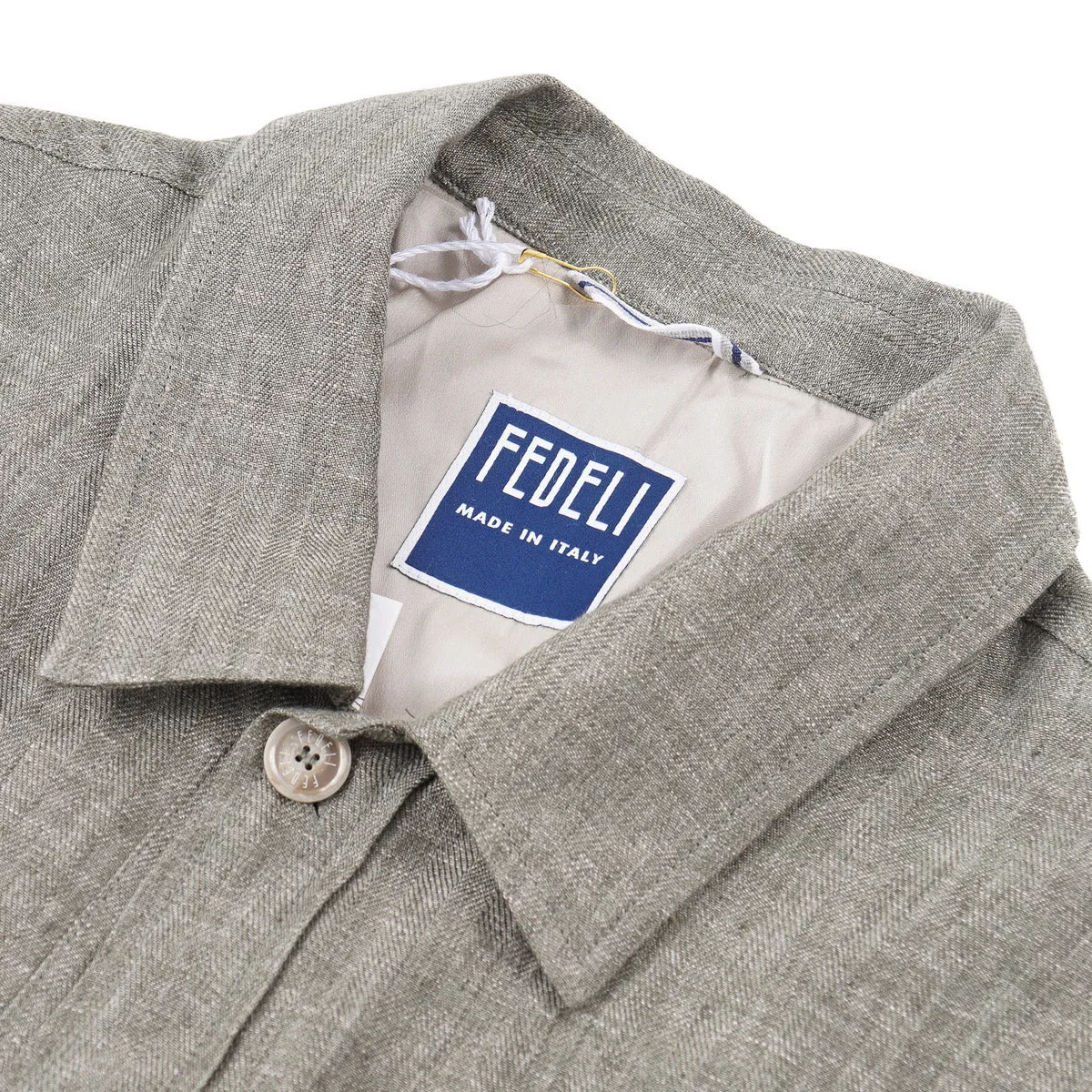 Fedeli 'Bristol' Jacket in Lightweight Linen