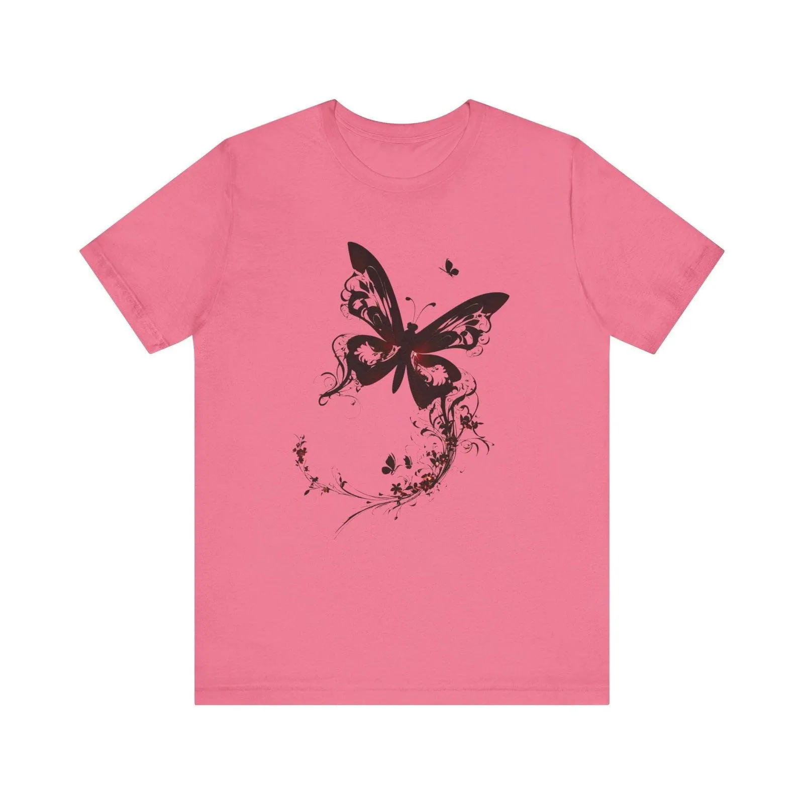 Flower Golden Butterfly Dreams T Shirt