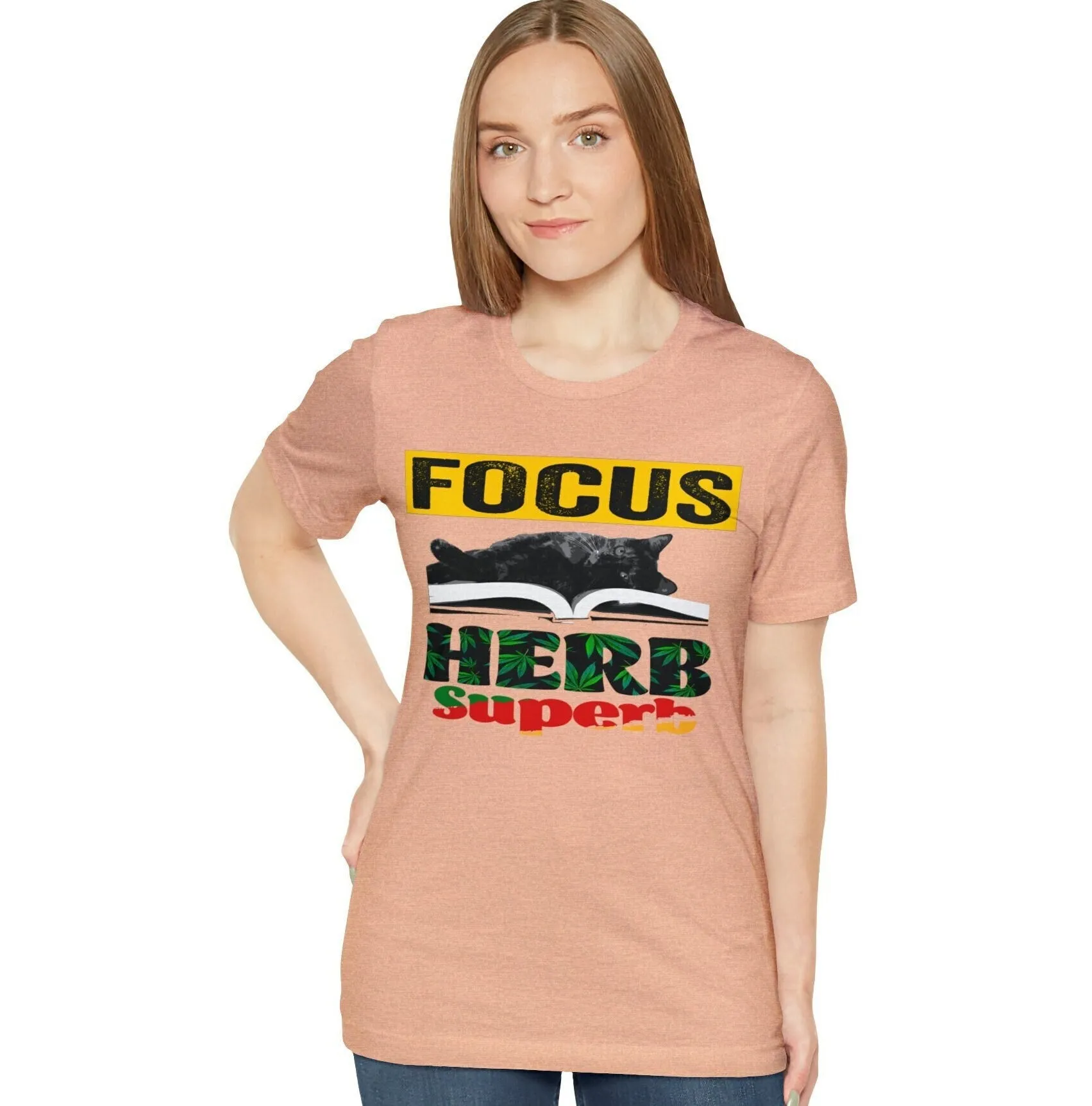 Focus T-shirt | Herb Tees Etsy M23 designs cute funny graphics apparel for summer beach dress | Superb T-shirt