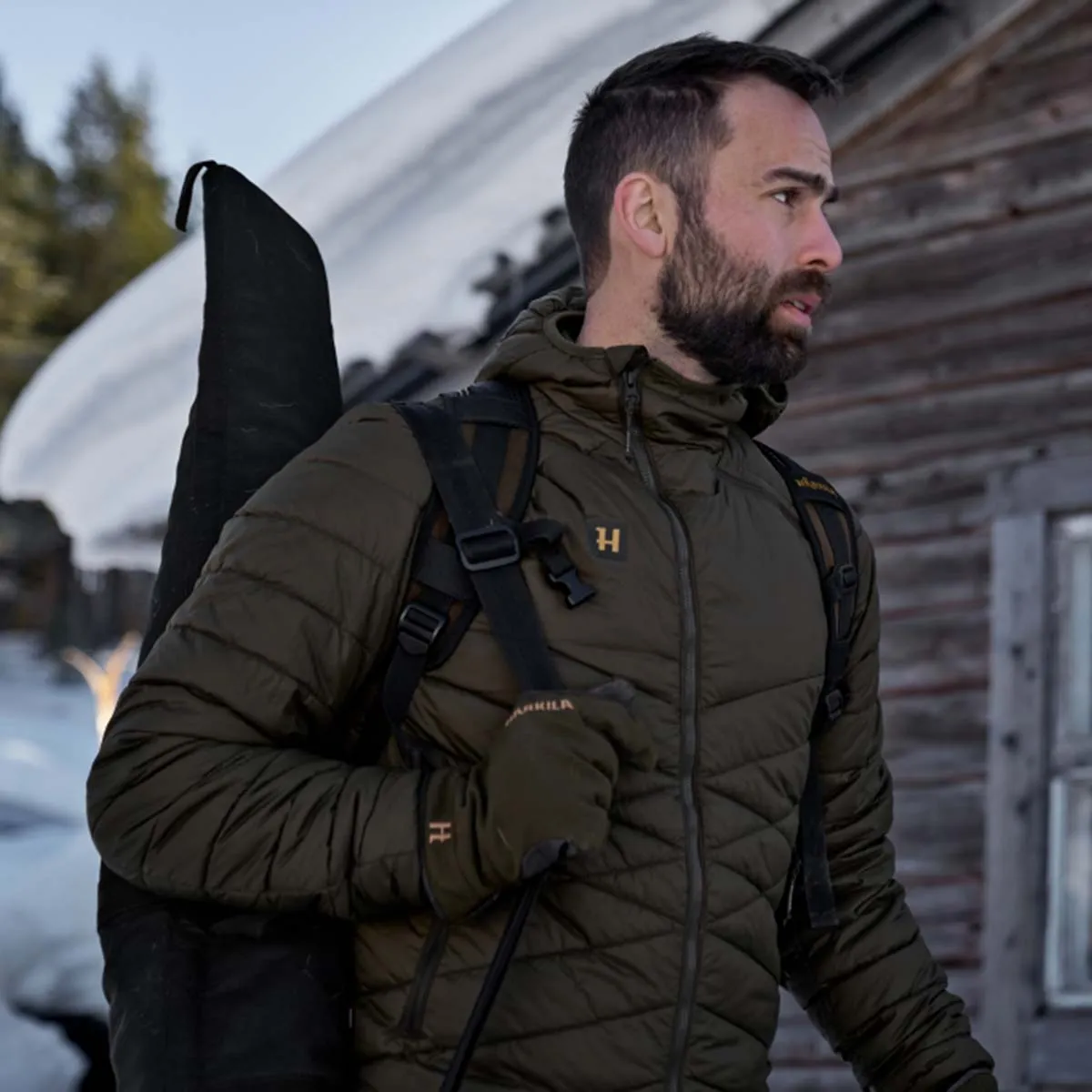 Harkila Logmar Insulated Packable Hooded Jacket