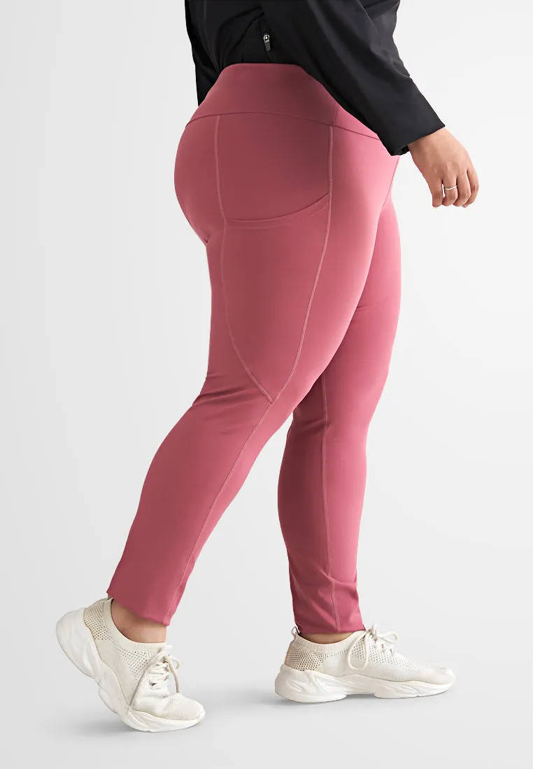 Living High-waisted Activewear Pocket Leggings - Pink