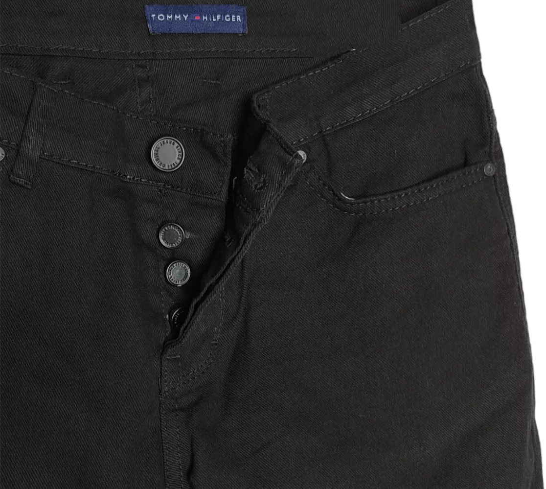 Men TH Jeans Pants (Slim-Fit) -Black