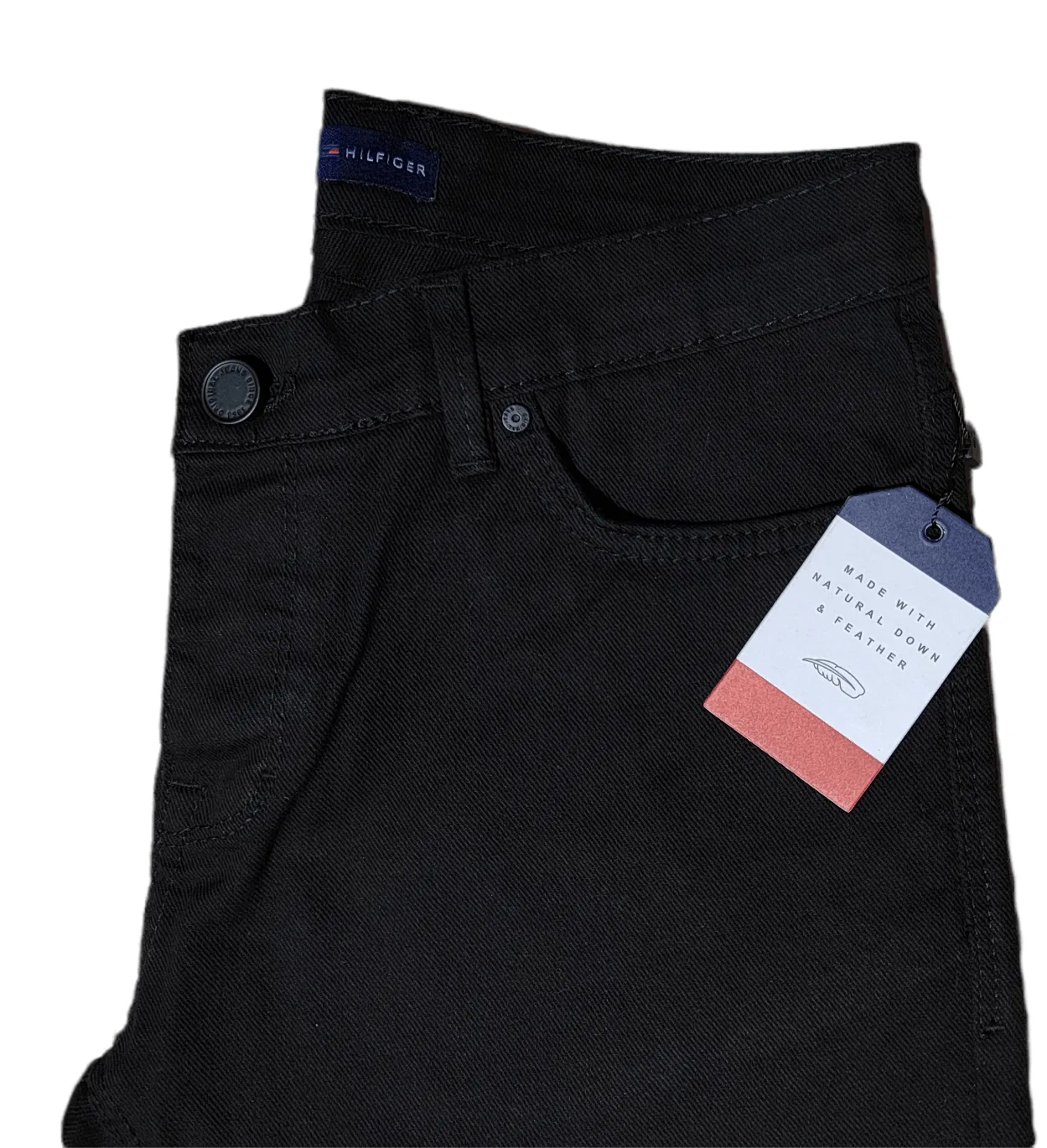 Men TH Jeans Pants (Slim-Fit) -Black