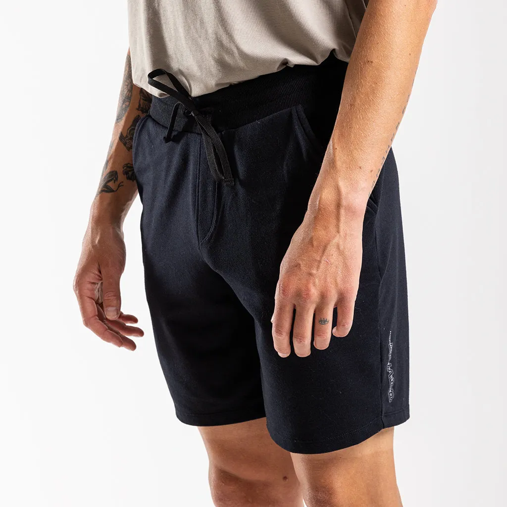 Men's Fleece Shorts (Black)