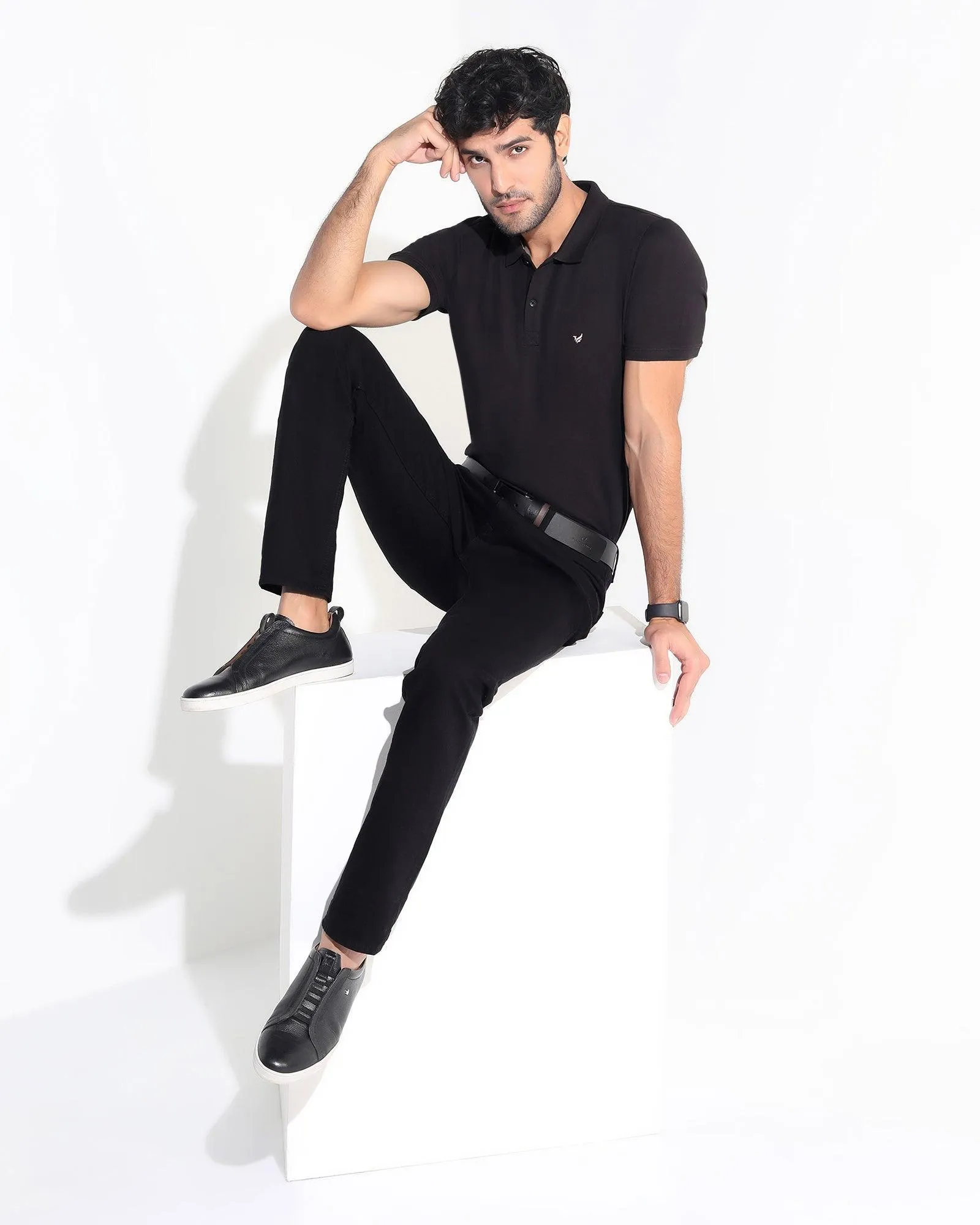 Must Haves Slim Yonk Fit Black Jeans - Jamie