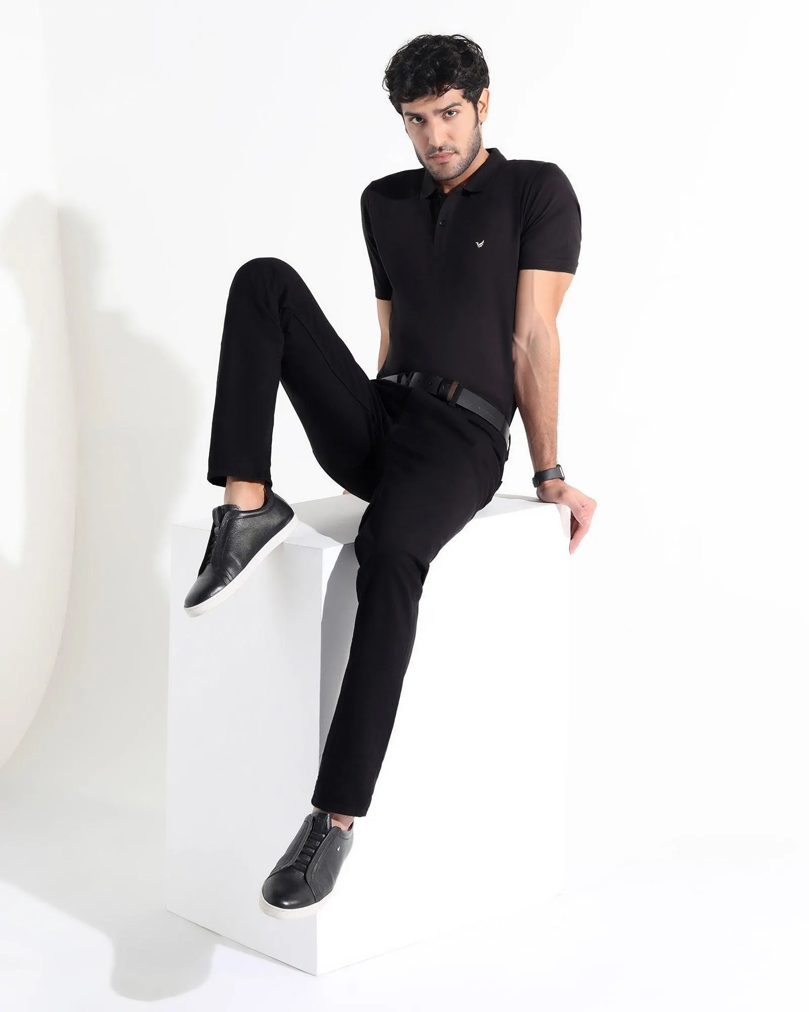 Must Haves Slim Yonk Fit Black Jeans - Jamie