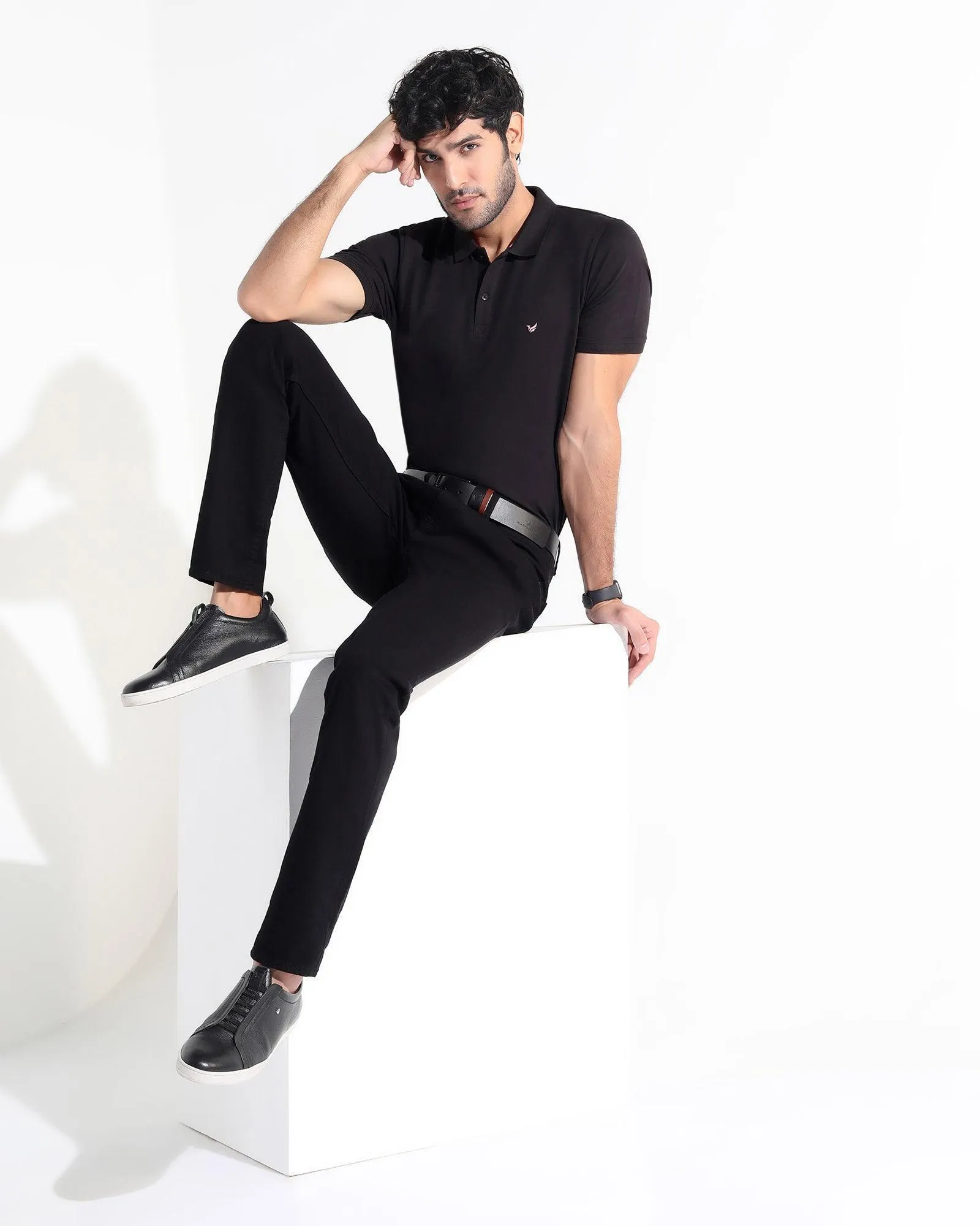 Must Haves Slim Yonk Fit Black Jeans - Jamie