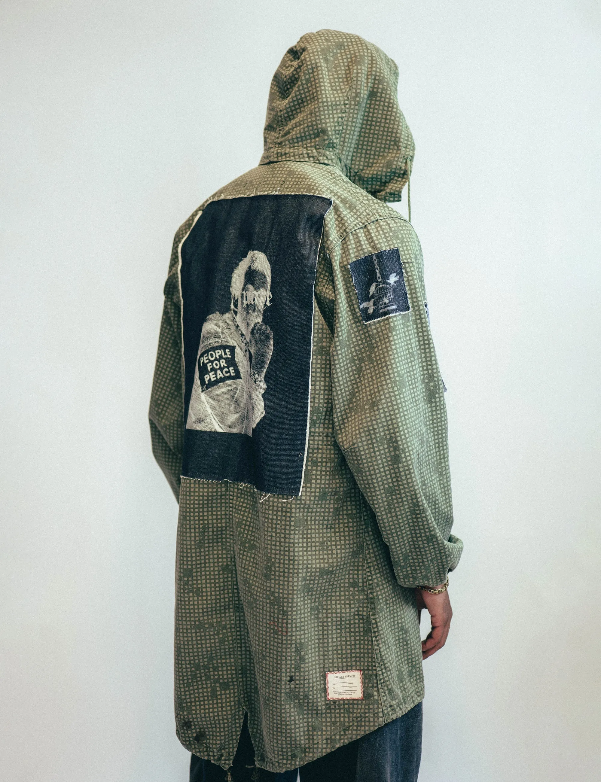 Night Vision Parka with Lennon Peace Patch