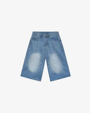 Oversized Denim Jorts