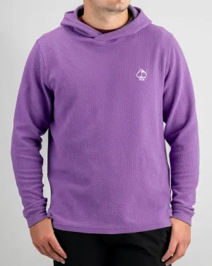 Player Preferred™ Waffle Knit Hoodie - Grape