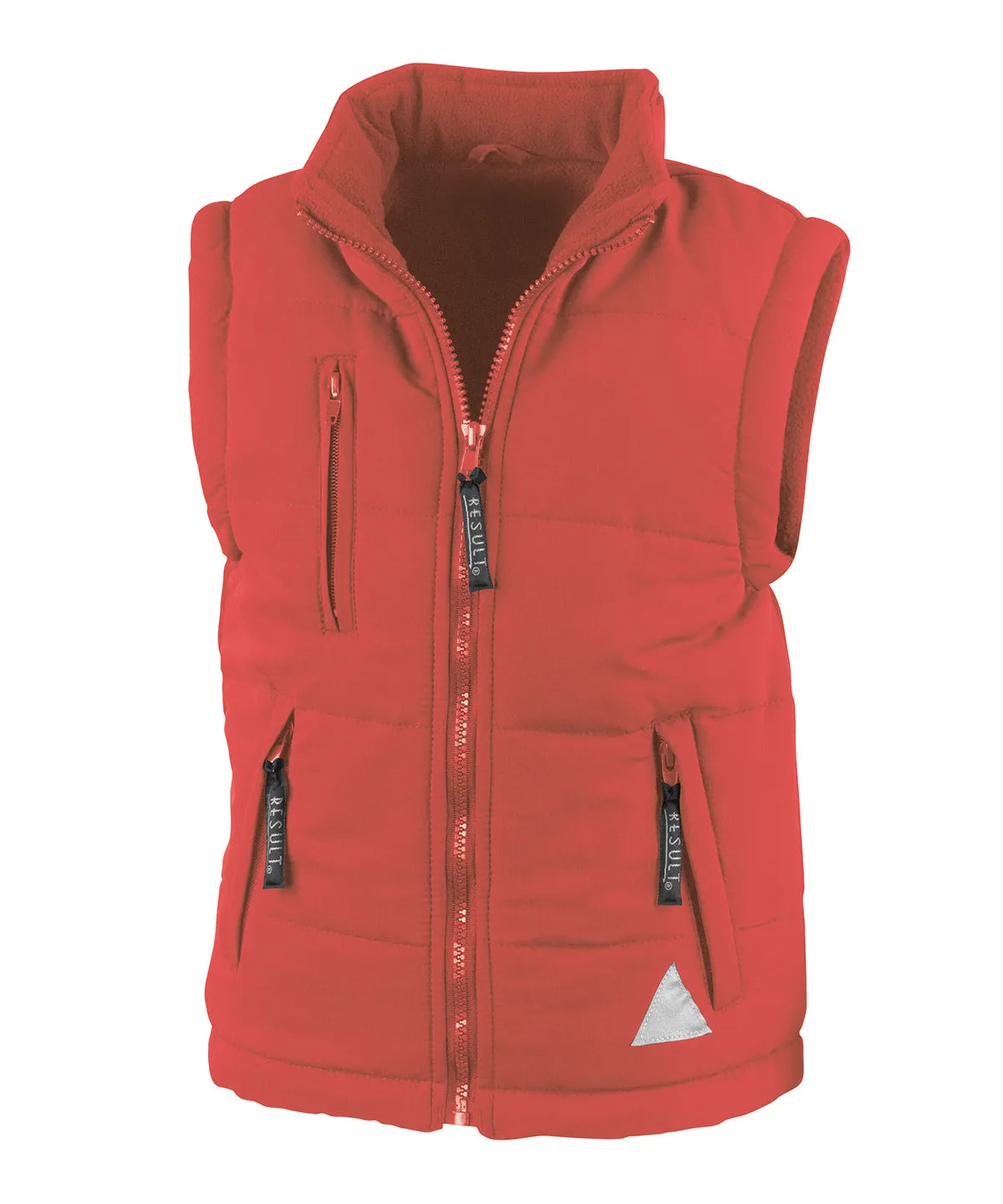 Red - Junior ultra padded bodywarmer