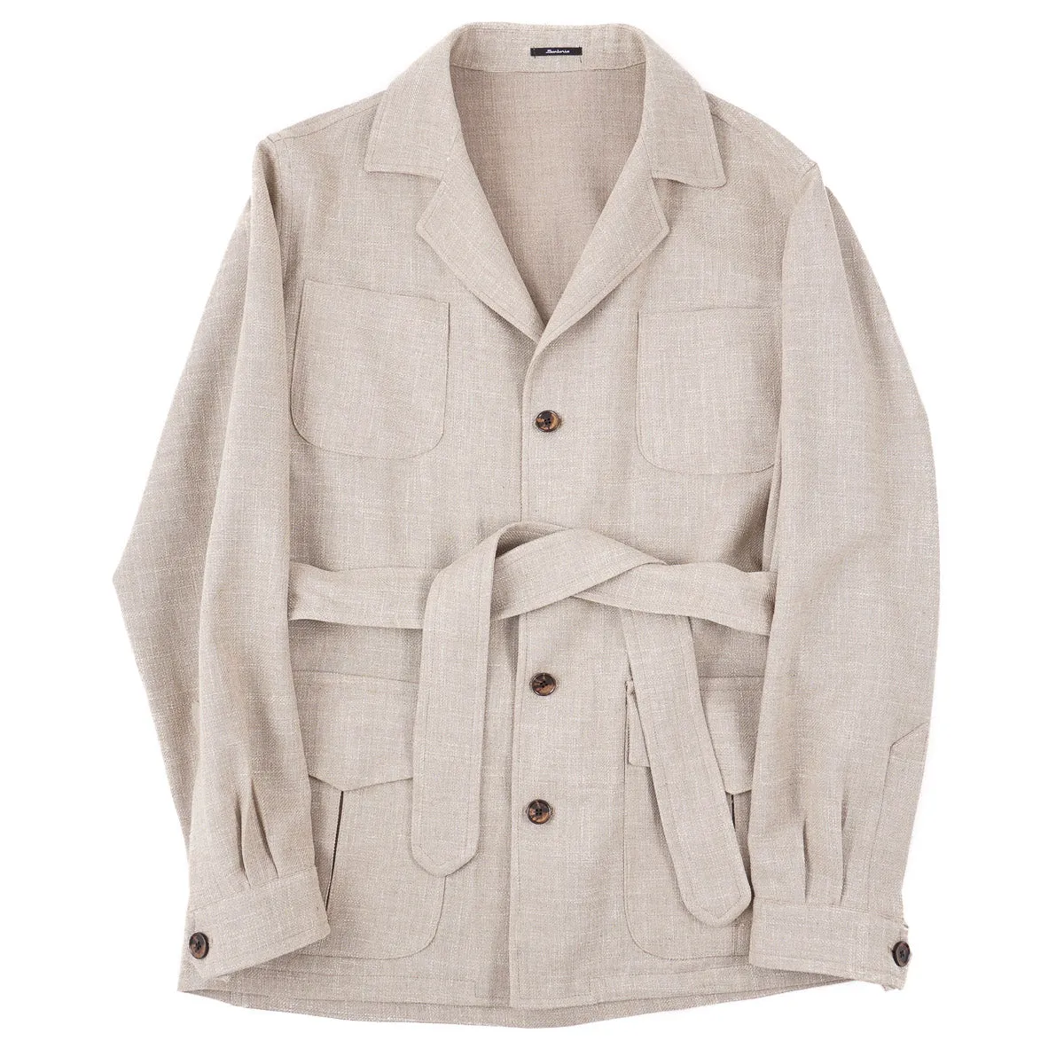 Sartorio Lightweight Wool-Blend Field Jacket