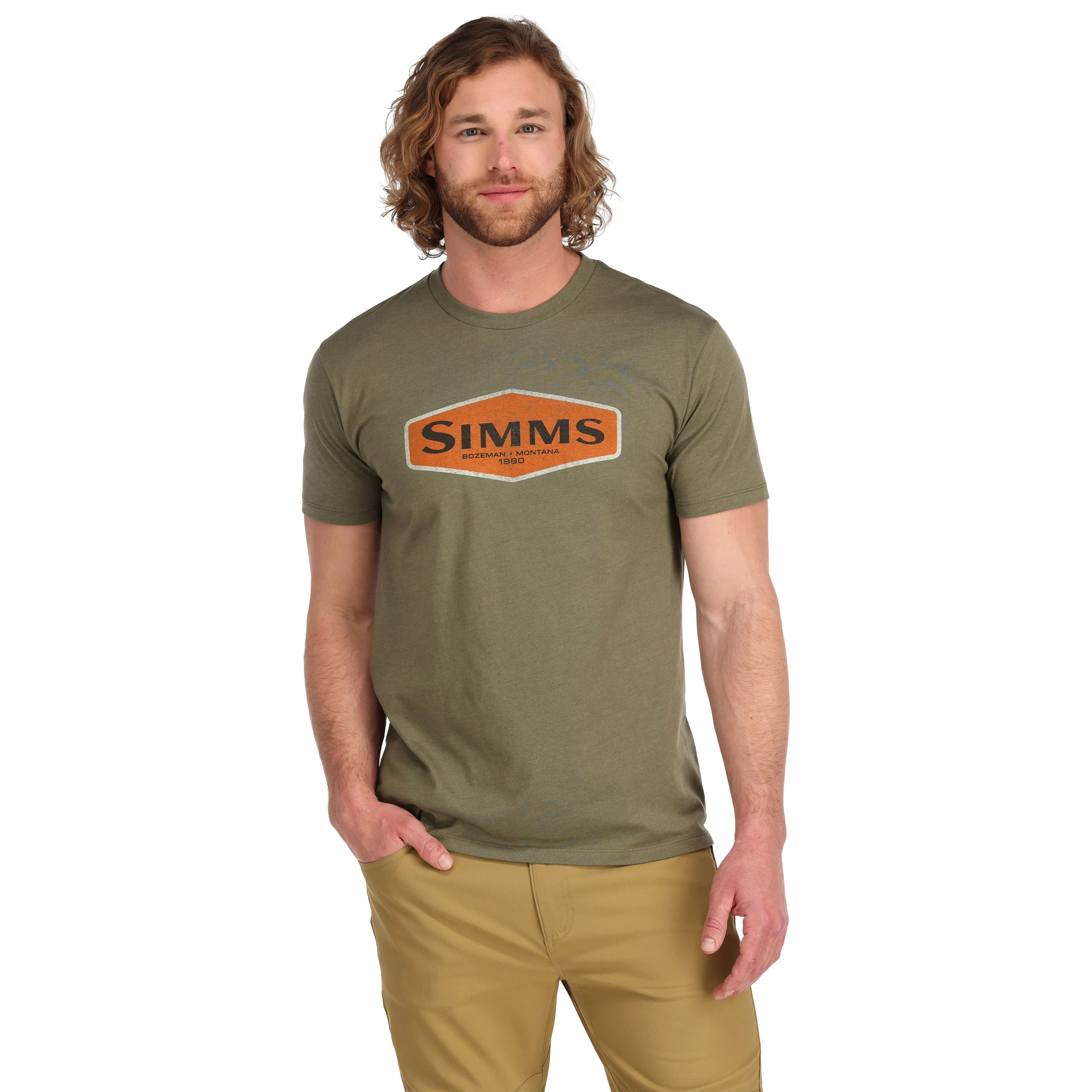 Simms Logo Frame SS T-Shirt