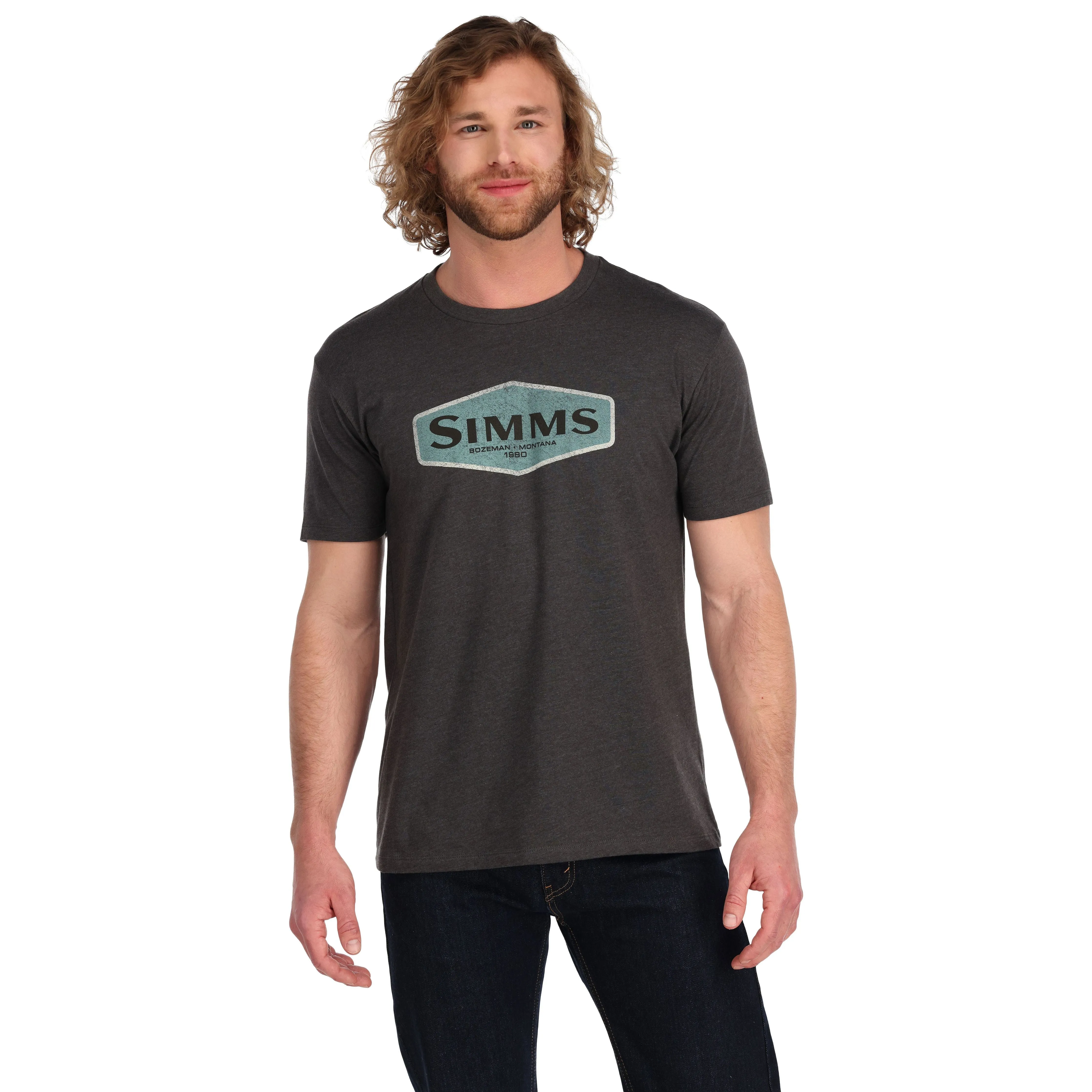 Simms Logo Frame SS T-Shirt