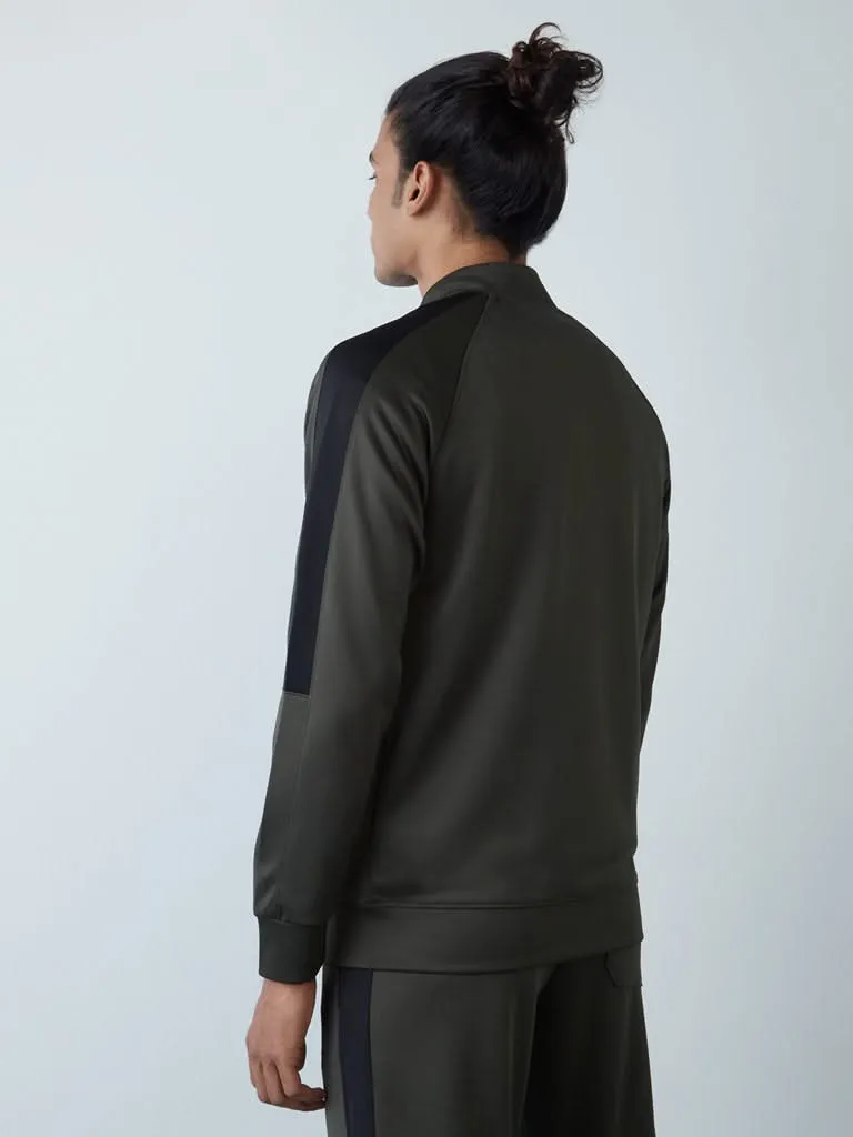 Studiofit Olive Slim-Fit Jacket