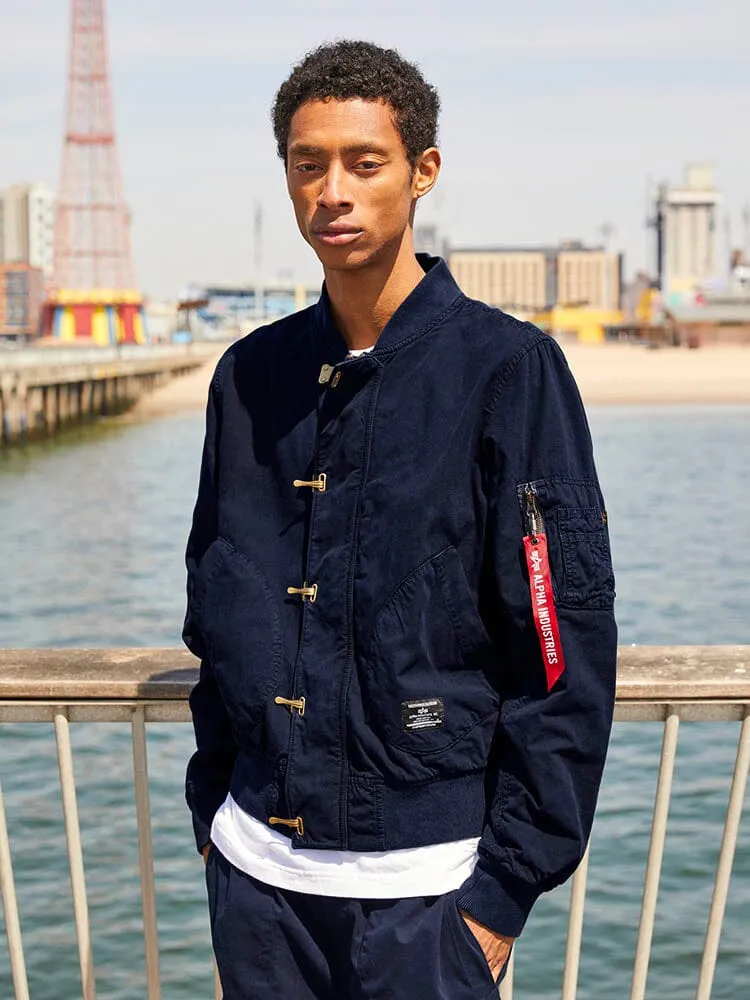 US NAVY DECK HOOKED MOD JACKET