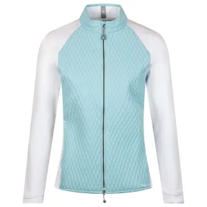 Womens Merge Hybrid Jacket Blue Spruce/White - AW24