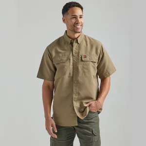 Wrangler® RIGGS® Men's Lightweight Moisture-Wicking Short Sleeve Work Shirt